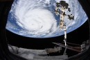 Hurricane Ida as seen from the Space Station