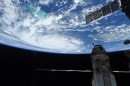 Hurricane Ida as seen from the Space Station