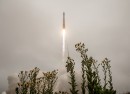 A United Launch Alliance Atlas V rocket carrying the Landsat 9 mission for NASA lifts off from Space Launch Complex-3