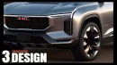 GMC Terrain Concept CGI new generation by FutureAutoVisions