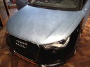 Audi A1 Gets Ice Blue Metallic Wrap