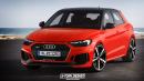Audi A1 Gets RS1 and RS1 Clubsport quattro Renderings