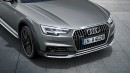 Audi A4 allroad "absolute" Has Piano Black Cladding in Japan