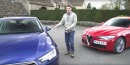 Audi A4 and Alfa Romeo Giulia Compete to See Who's the Best Sedan