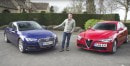 Audi A4 and Alfa Romeo Giulia Compete to See Who's the Best Sedan