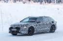 Audi A4 e-tron caught testing