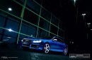Audi A5 Blue Chrome