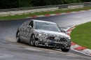 Audi A8 prototype testing on the Nurburgring