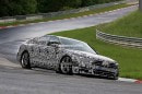 Audi A8 prototype testing on the Nurburgring