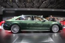 Audi A8L W12 in Verdant Green Pearl Has Jaguar Looks
