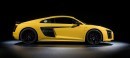 Partial matting on the Audi R8 and Q2