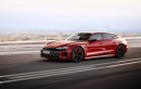 Audi e-tron GT Rendering Feels Like an Electric RS6 From the Future
