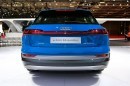 Audi e-tron SUV Shows EQC-Beating Frunk, Rearview Cameras in Paris