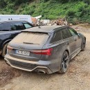 Audi RS6 press car was used for flood relief, and Audi is not exactly happy about it