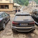 Audi RS6 press car was used for flood relief, and Audi is not exactly happy about it