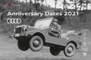 Audi Tradition Anniversary Dates 2021