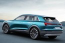Audi e-tron quattro Concept (previews 2018 Audi e-tron electric SUV)