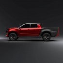 Audi pickup truck rendering