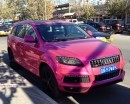 Pink Audi Q7