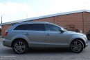 Audi Q7 Wrapped in Frozen Gray