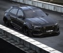 Audi Q8 Slammed in Virtual Tuning, Looks Like a Racing SUV