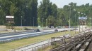 Audi R8 vs. Dodge Challenger Hellcat and Audi TTRS vs. BMW M2 drag races