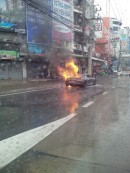 Audi R8 burns to a crisp in Thailand