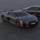 Audi R8 Concept CGI new generation by disander_concepts