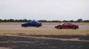 Audi R8 vs BMW M5 Competition