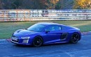 Audi R8 e-tron Continues Testing at the Nurburgring