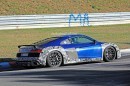 Audi R8 GT Facelift Spied Testing at the Nurburgring