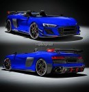 Audi R8 RWD "Speedster" Looks Like a Cure for the German Supercar