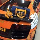 Audi R8 Gets Garfield Wrap