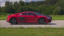 Audi R8 V10 Performance Drag Races Audi RS e-tron GT