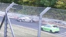 Audi R8 V10 Plus Nurburgring crash