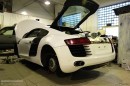Audi R8 Satin White Wrap