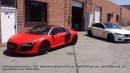 Audi R8 Wrapped in Matte Red