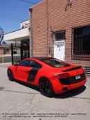 Audi R8 Wrapped in Matte Red