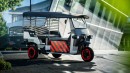 Experimental e-rickshaws by Audi and Numan