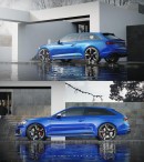 Audi RS 5 Avant design study by Sugar Chow