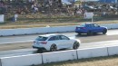 Audi RS 6 Avant vs BMW M3 on Wheels Plus