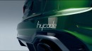 Audi RS 8 D5 slammed widebody rendering by hycade