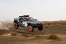 Audi RS Q e-tron prototype testing in Morocco