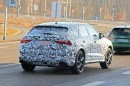 Audi RS Q4 Spied in Lambo Green, Looks Like a Baby Urus