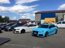 Audi RS3 8V Tuning: Wide Body Kit and Lowered Suspension by Gepfeffert