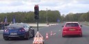 Audi RS3 From Hell Drag Races Nissan GT-R