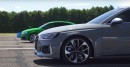 Audi RS3 Sedan Drag Races RS4 Avant With Surprising Results