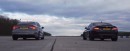 Audi RS3 Sedan vs. BMW M2 Drag Race