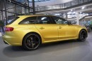 Audi RS4 Avant in Austin Yellow