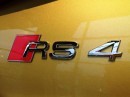 Audi RS4 Avant in Austin Yellow